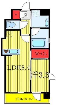 赤羽駅 徒歩6分 2階の物件間取画像